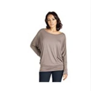 🍎3/$10 Dolman Long Sleeves Long Tunic Large